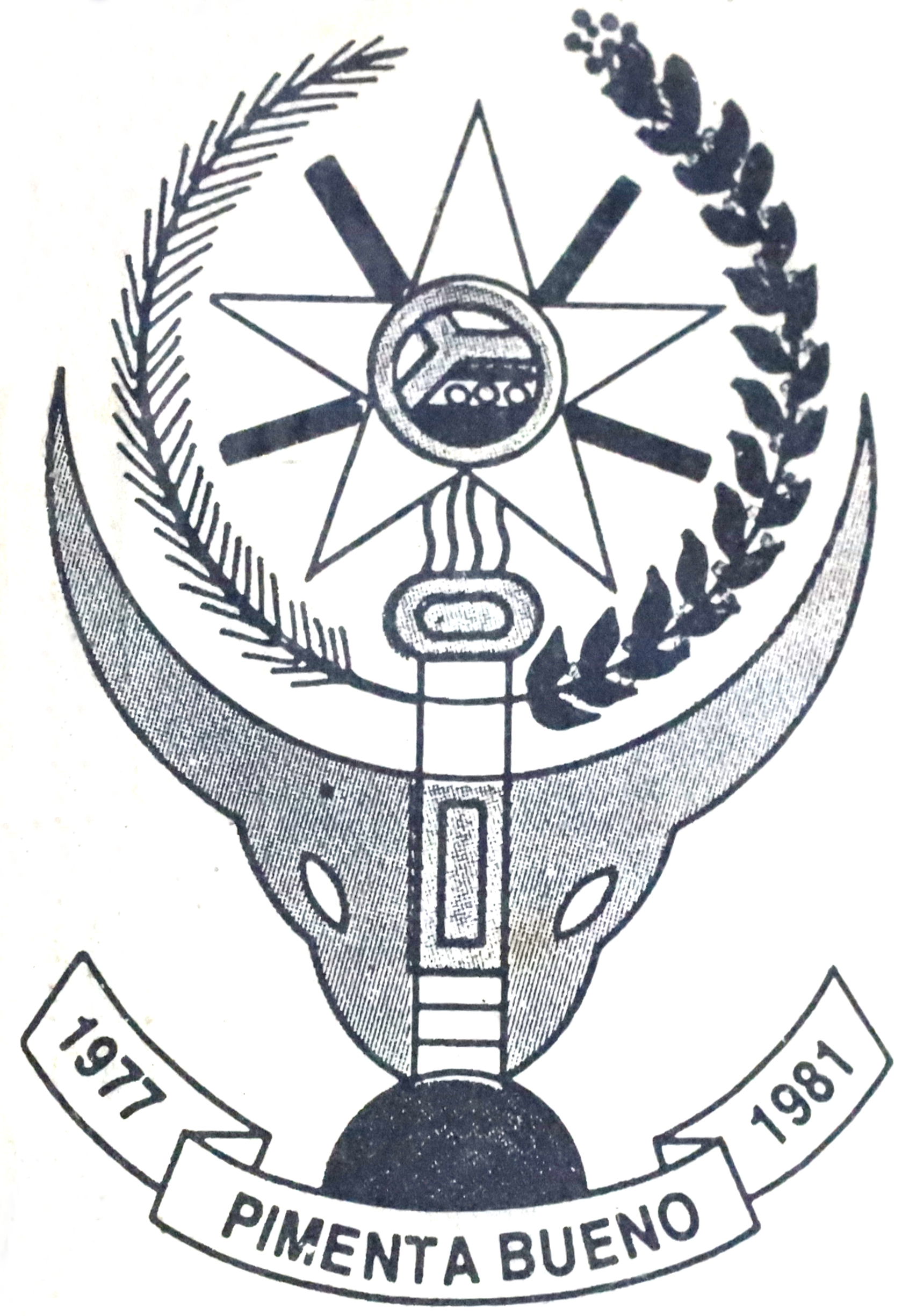 Desenho original do Brasão - 1