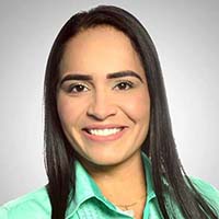 Foto da Prefeita Juliana Araújo Vicente Lopes